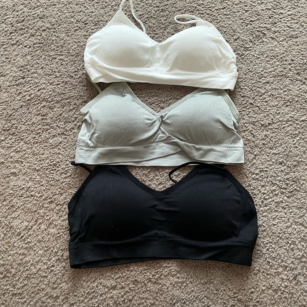 🌿3 Pack Padded Bras